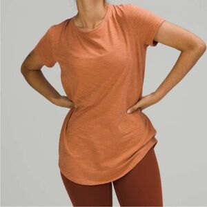 Lululemon Love Crew Short Sleeve T-Shirt - Desert Sun - Size 2